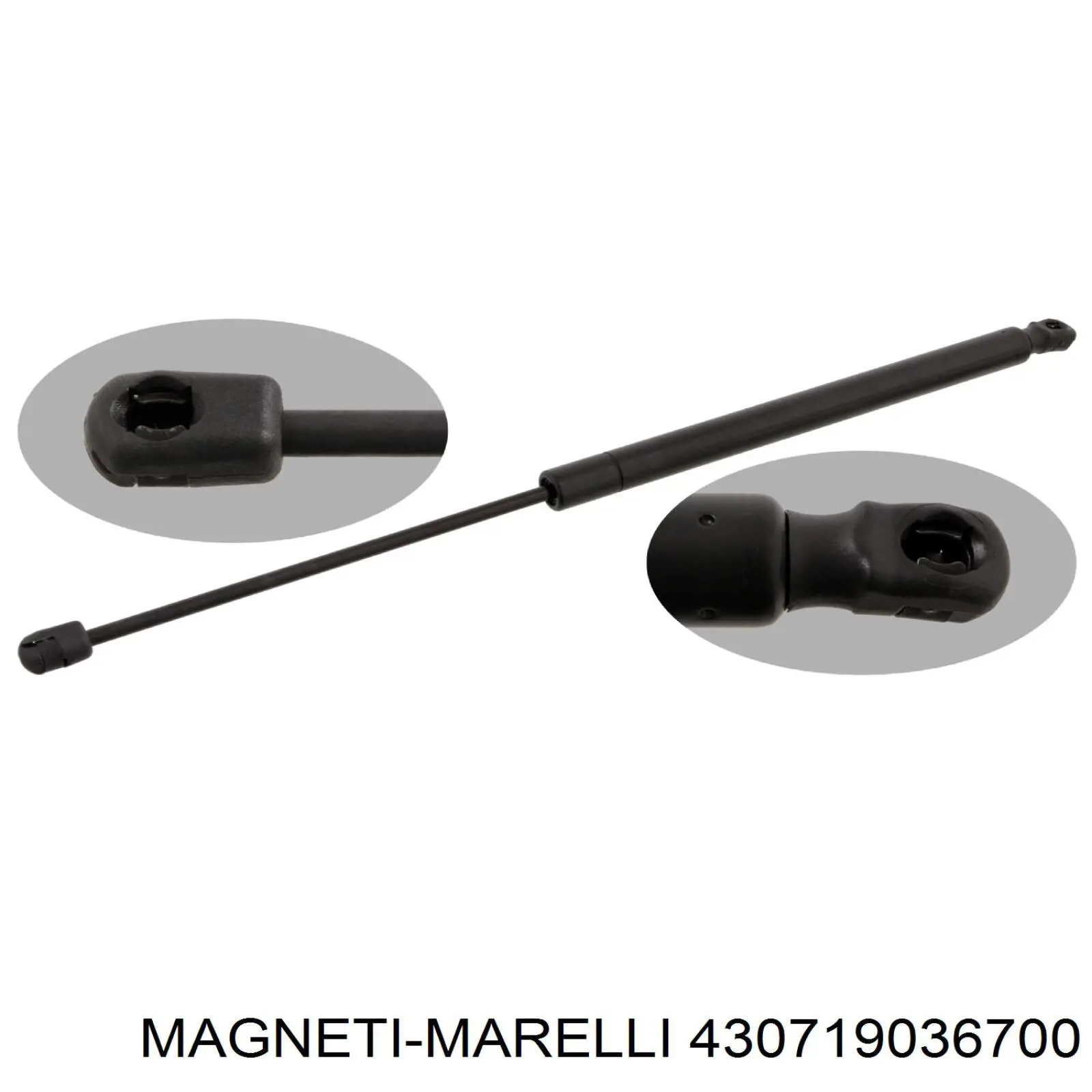 430719036700 Magneti Marelli Amortyzator klapy bagażnika (3/5 drzwi-tylnych)