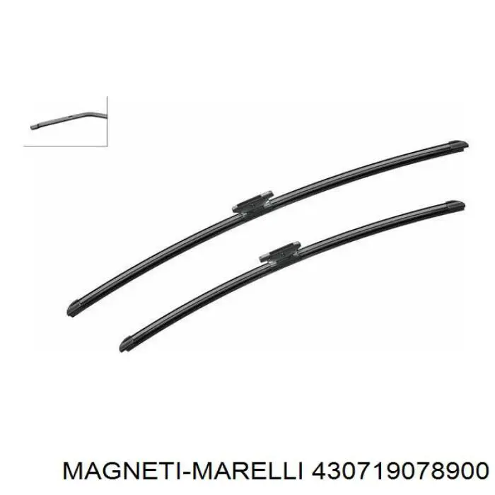 Amortyzator klapy bagażnika (3/5 drzwi-tylnych) 430719078900 Magneti Marelli