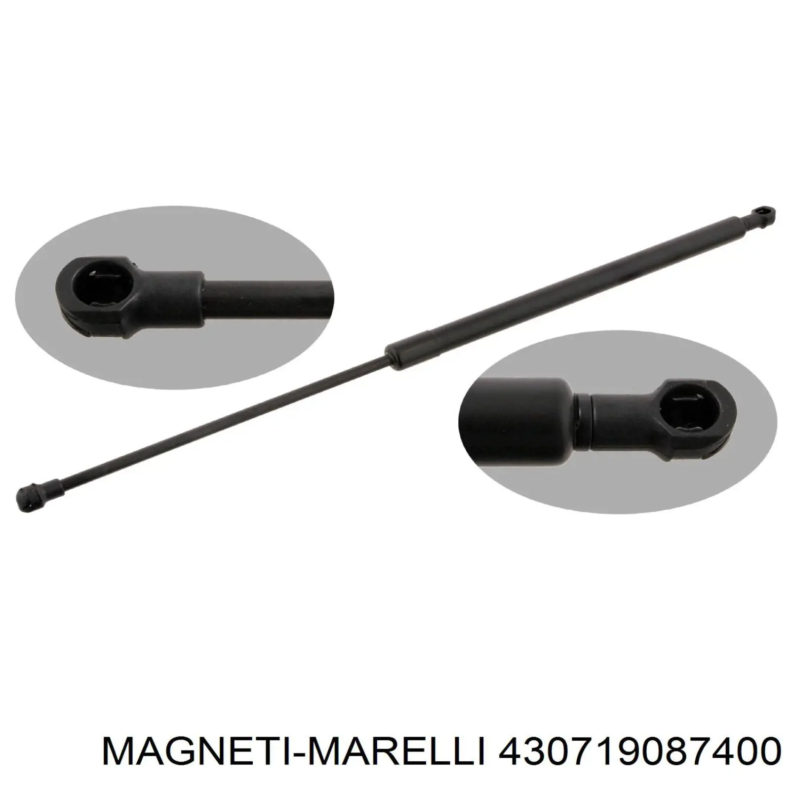 Amortyzator klapy bagażnika (3/5 drzwi-tylnych) 430719087400 Magneti Marelli