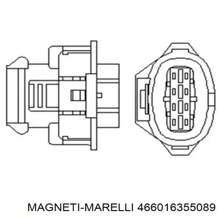 466016355089 Magneti Marelli sonda lambda czujnik tlenu po katalizatorze