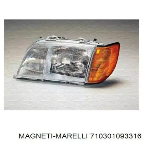 0301093316 Bosch Reflektor prawy