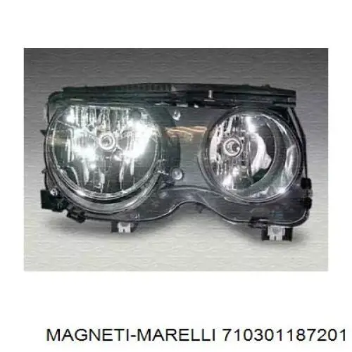 Do koszyka 63126901969 BMW Reflektor lewy