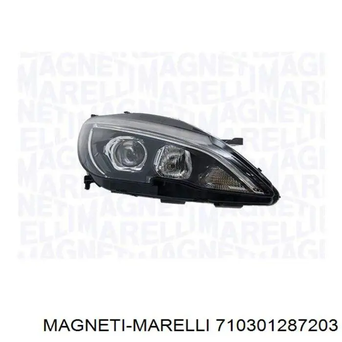 Do koszyka 9677523080 Peugeot/Citroen Reflektor lewy