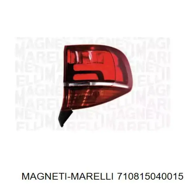 Lampa zespolona tylna lewa zewnętrzna Magneti Marelli 710815040015 cena, od 217,36 USD