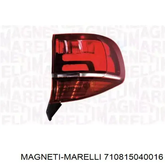 Lampa zespolona tylna prawa zewnętrzna Magneti Marelli 710815040016 cena, od 211,45 USD