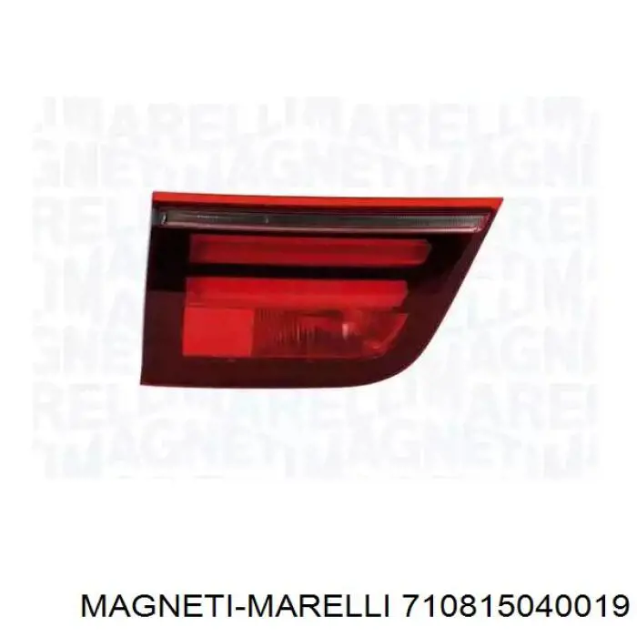 Lampa zespolona tylna lewa wewnętrzna Magneti Marelli 710815040019 cena, od 162,32 USD