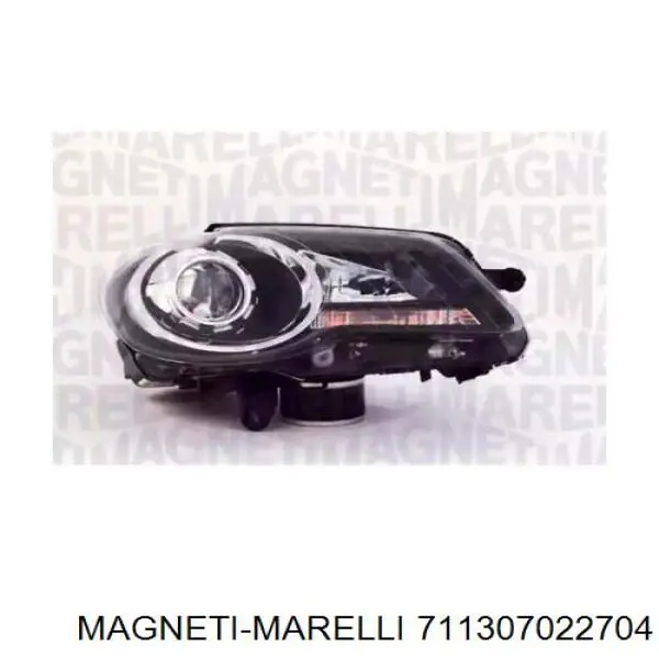 Do koszyka 711307022704 Magneti Marelli Reflektor lewy