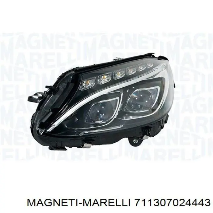 Reflektor prawy Mercedes A2059069401 cena, od 223,29 USD
