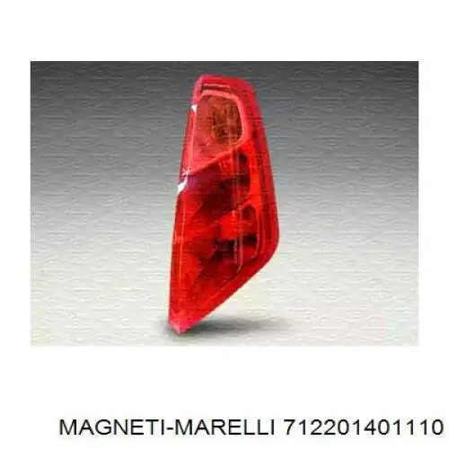 Lampa zespolona tylna lewa Magneti Marelli 712201401110 cena, od 51,08 USD