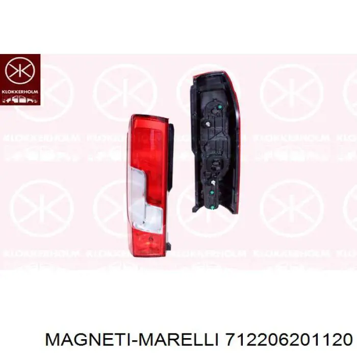 LLL262 Magneti Marelli Lampa zespolona tylna lewa