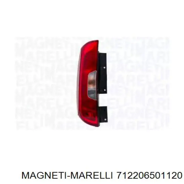 Lampa zespolona tylna prawa Magneti Marelli LLL281 cena, od 106,23 USD