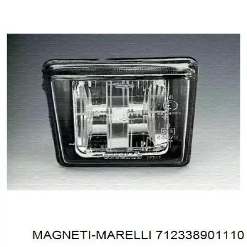 Lampa przeciwmgielna lewa do Fiat Uno  146A
