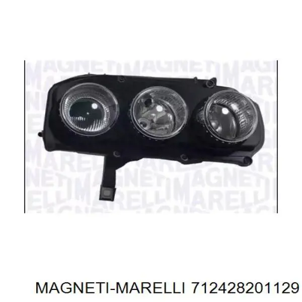 Do koszyka 712428201129 Magneti Marelli Reflektor prawy