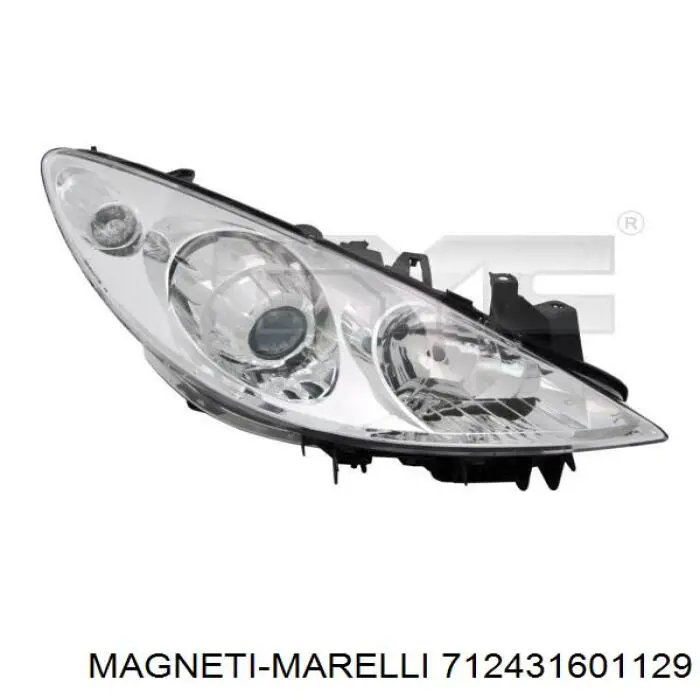 Do koszyka 712431601129 Magneti Marelli Reflektor prawy