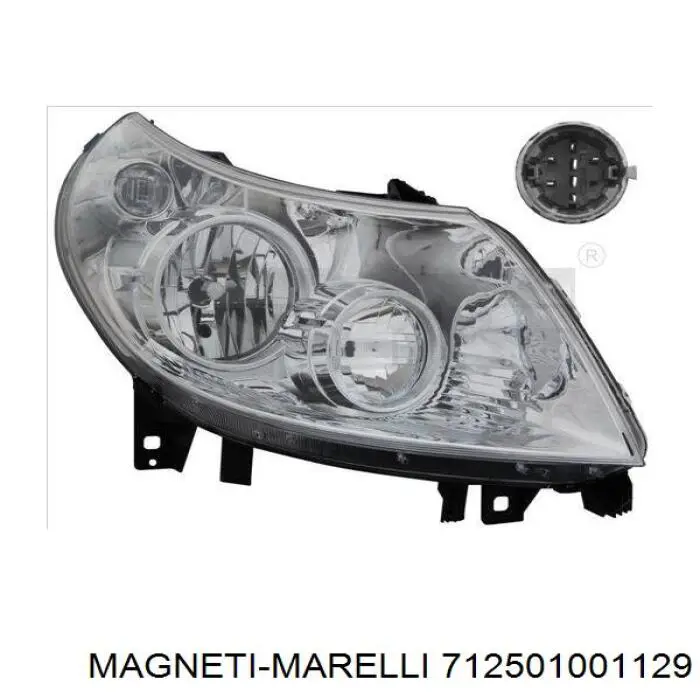 Do koszyka 1394418080 Peugeot/Citroen Reflektor prawy