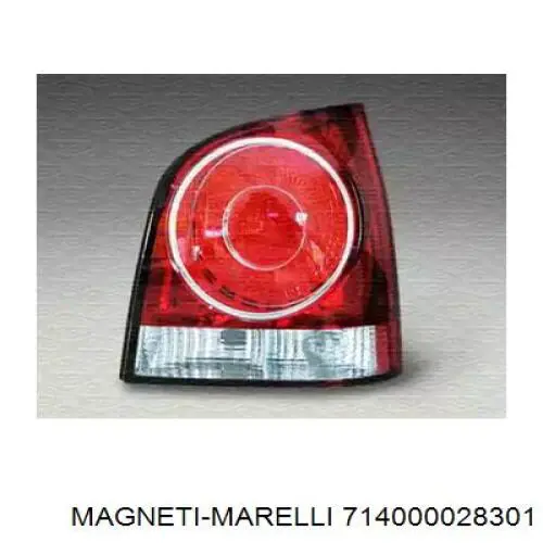 Lampa zespolona tylna prawa Magneti Marelli 714000028301 cena, od 68,61 USD