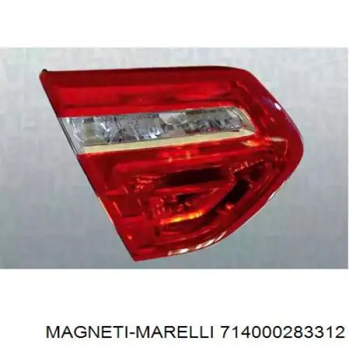 Lampa zespolona tylna prawa wewnętrzna Magneti Marelli 714000283312 cena, od 44,27 USD