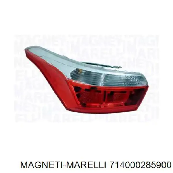 Lampa zespolona tylna lewa Magneti Marelli 714000285900 cena, od 104,77 USD