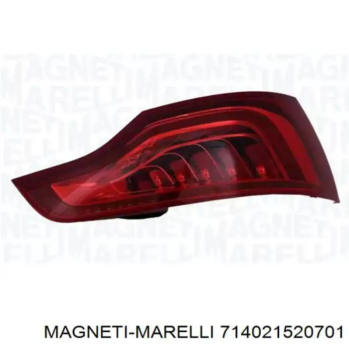 Lampa zespolona tylna lewa Magneti Marelli 714021520701 cena, od 369,46 USD