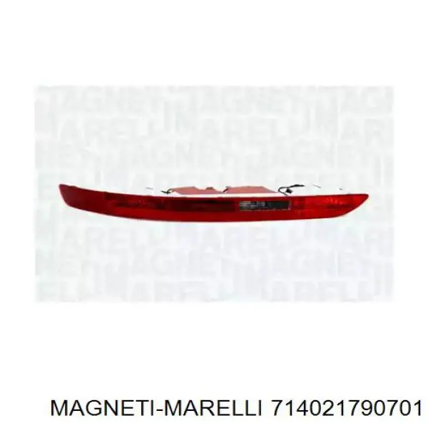 Lampa zespolona zderzaka tylnego lewa Magneti Marelli 714021790701 cena, od 94,74 USD