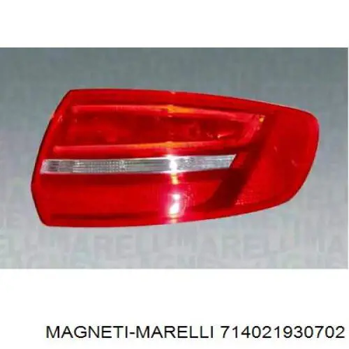 Lampa zespolona tylna lewa zewnętrzna Magneti Marelli 714021930702 cena, od 143,02 USD
