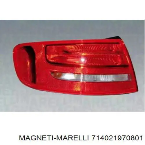 Lampa zespolona tylna prawa zewnętrzna Magneti Marelli 714021970801 cena, od 78,14 USD