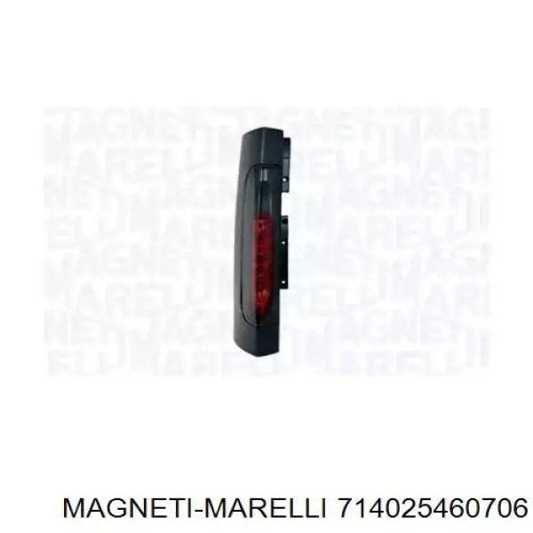 Lampa zespolona tylna lewa 93852709 General Motors