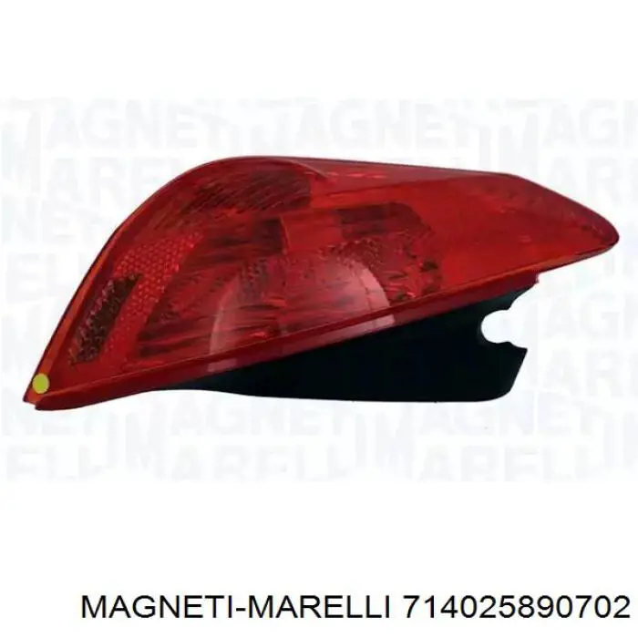 Lampa zespolona tylna lewa Magneti Marelli 714025890702 cena, od 117,48 USD