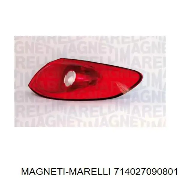 Lampa zespolona tylna prawa zewnętrzna LLG321 Magneti Marelli