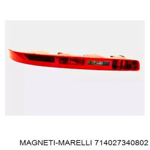 Lampa zespolona zderzaka tylnego prawa Magneti Marelli 714027340802 cena, od 94,31 USD