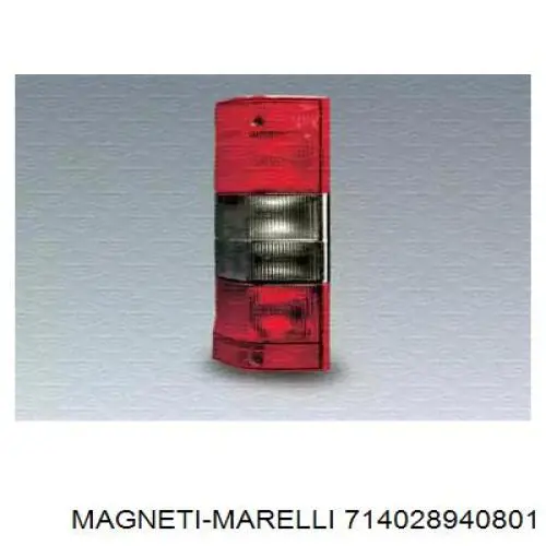 Lampa zespolona tylna prawa Magneti Marelli 714028940801 cena, od 47,58 USD