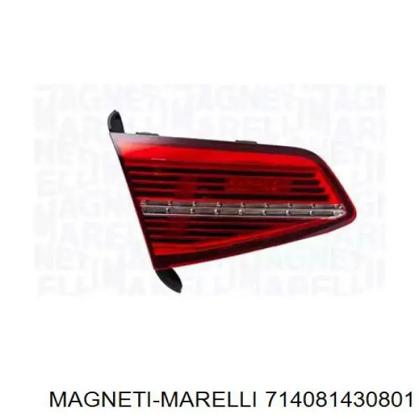 714081430801 Magneti Marelli lampa zespolona tylna prawa wewnętrzna