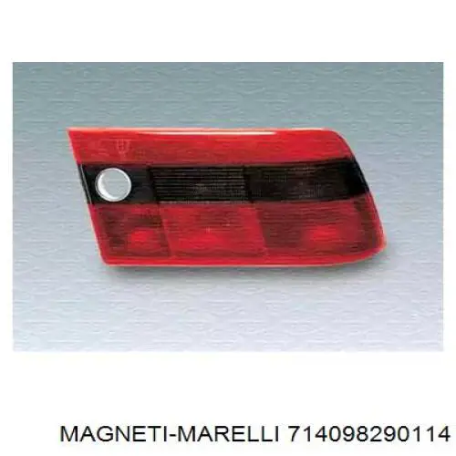 Lampa zespolona tylna lewa Opel Calibra coupe (85) (1989 - 1997) cena, od  