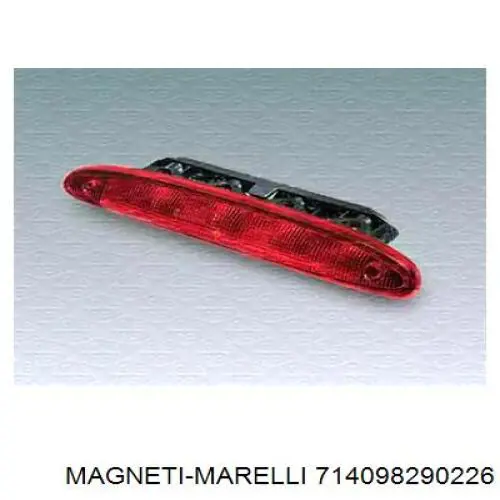 Lampa stop tylna dodatkowa do Renault Twingo I C06