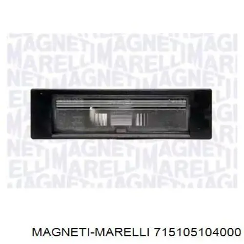 715105104000 Magneti Marelli Lampa oświetlenia tylnej tablicy rejestracyjnej