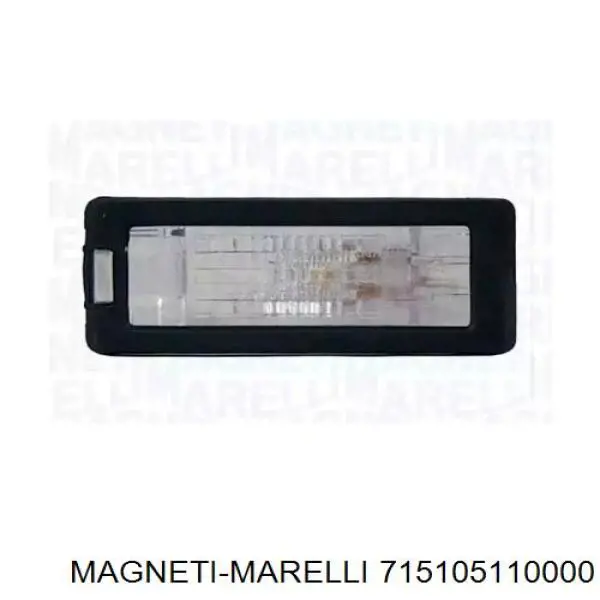 Do koszyka LLI770 Magneti Marelli Lampa oświetlenia tylnej tablicy rejestracyjnej