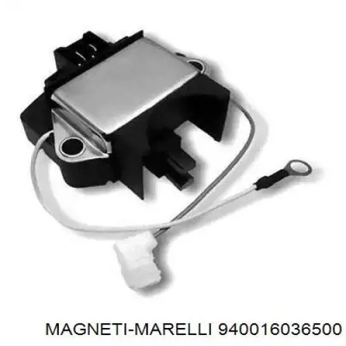 Do koszyka 940016036500 Magneti Marelli Regulator alternatora (przekaźnik ładowania)