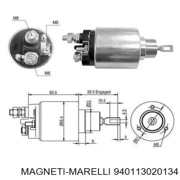 Do koszyka 940113020134 Magneti Marelli Bendiks rozrusznika