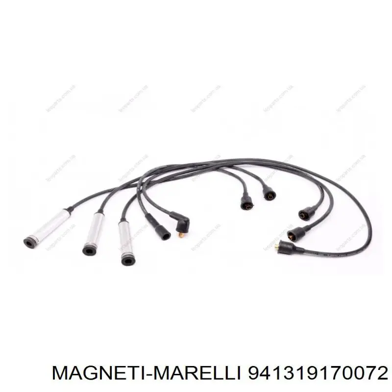 Do koszyka MSQ0072 Magneti Marelli Zestaw przewodów wysokiego napięcia