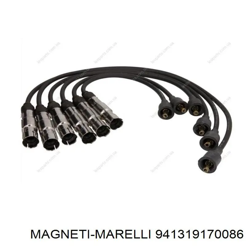 Zestaw przewodów wysokiego napięcia Magneti Marelli 941319170086 cena, od 78,73 USD