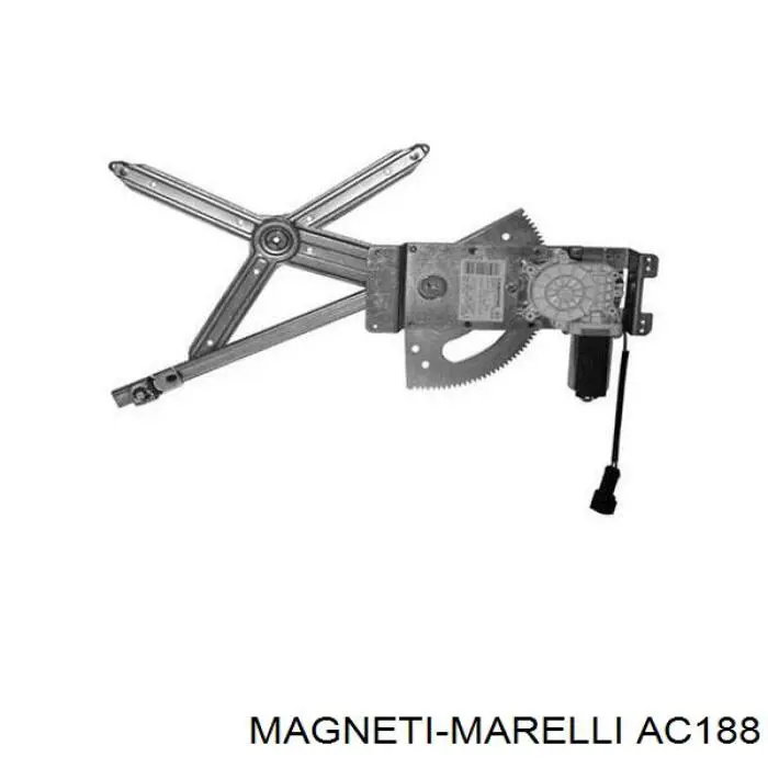 Do koszyka AC188 Magneti Marelli Mechanizm podnoszenia szyby drzwi przednich prawych