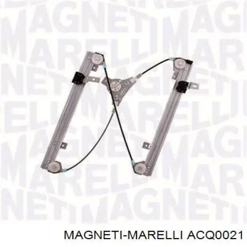 Mechanizm podnoszenia szyby drzwi przednich lewych ACQ0021 Magneti Marelli