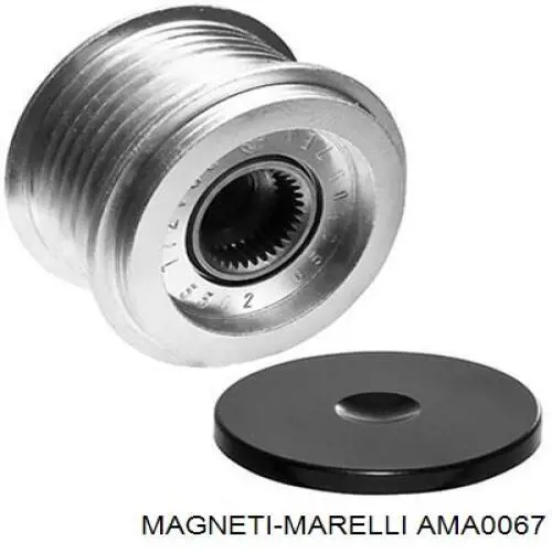 AMA0067 Magneti Marelli Koło pasowe alternatora