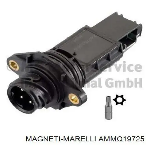 Czujnik przepływu powietrza, przepływomierz powietrza M.A.F. AMMQ19725 Magneti Marelli