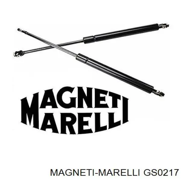 Do koszyka GS0217 Magneti Marelli Amortyzator klapy bagażnika (3/5 drzwi-tylnych)
