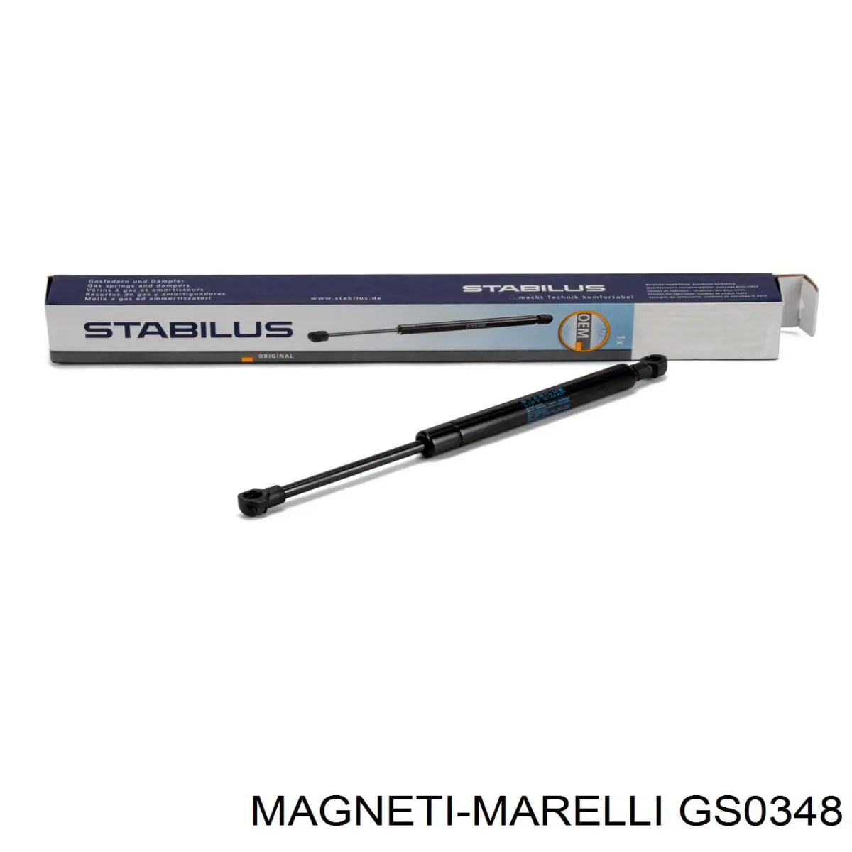 Do koszyka GS0348 Magneti Marelli Amortyzator klapy bagażnika (3/5 drzwi-tylnych)