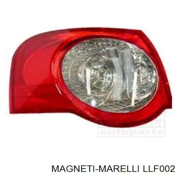 Do koszyka LLF002 Magneti Marelli Lampa zespolona tylna lewa zewnętrzna