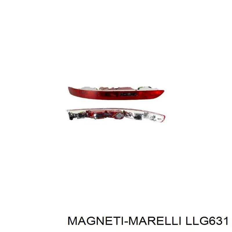 Do koszyka LLG631 Magneti Marelli Lampa zespolona zderzaka tylnego prawa