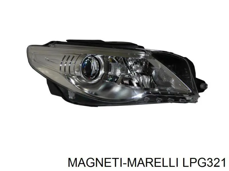 Do koszyka LPG321 Magneti Marelli Reflektor prawy