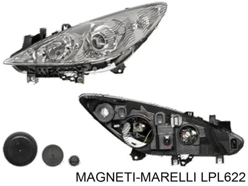 Reflektor lewy Magneti Marelli LPL622 cena, od 97,05 USD